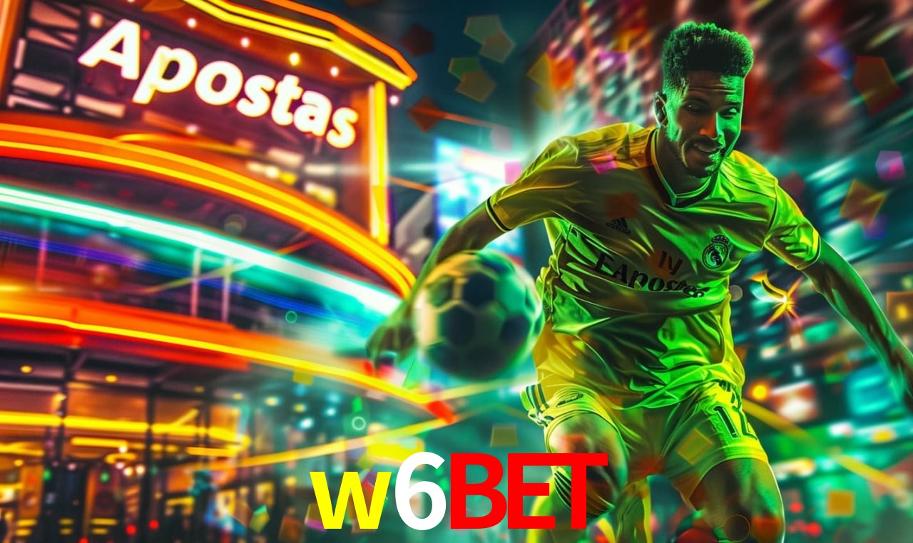 Apostas de Futebol w6bet